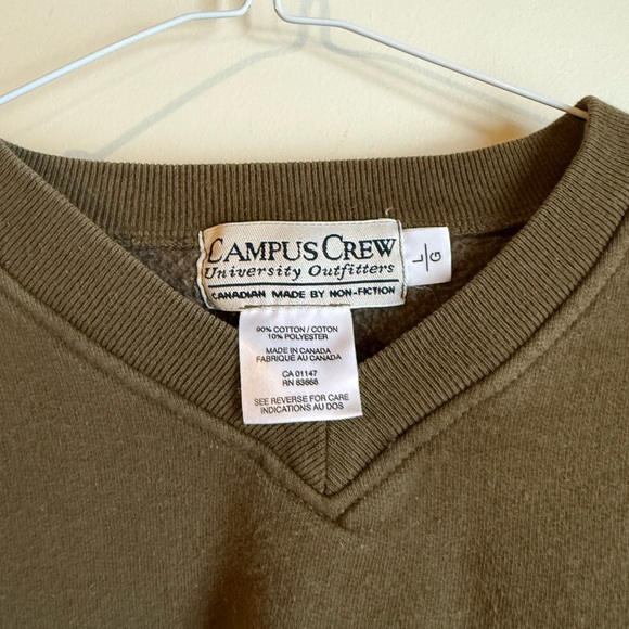 Mancy & Clark Olive Women's Sweatshirt - Picture 3 of 6